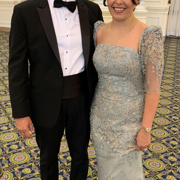 Mother of bride (or groom) custom gown - Picture 4 of 5